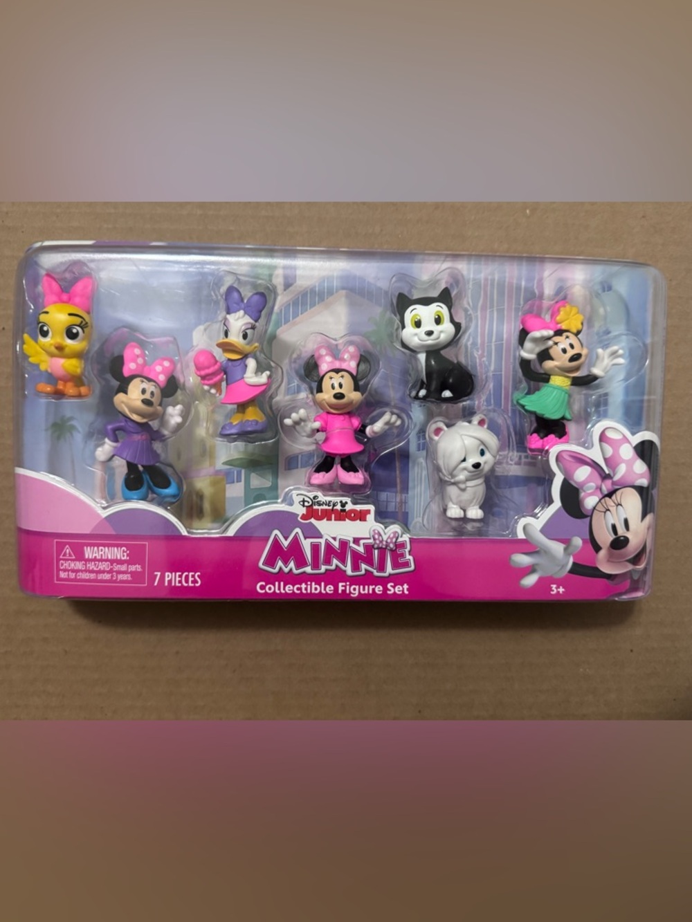 Minnie Collectible Figure Set - Pink